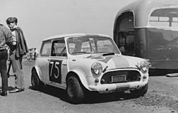 1966-05-30 Croft Andy Barton's 1293cc Mini Dvr Dave Muter.jpg